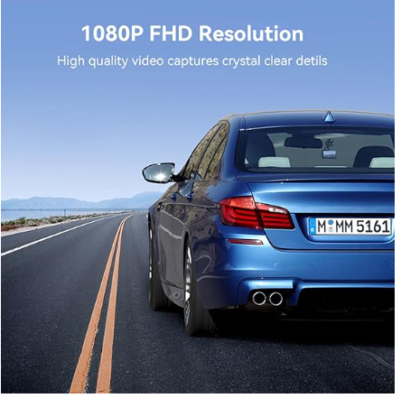 3-inch Dash Camera Recorder, Portable Dash Camera, 170° Ultra-Wide-Angle HD Lens, 1080P HD car Surveillance Camera, Super Night Vision, Video Motion Detection