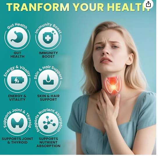 Sea Moss Gummies with Ashwagandha & Chlorophyll, Immune, Digestive and Gut Detox Support, Powered by Black Seed Oil, Vitamin C, Vitamin D & Magnesium, GMO, Vegan, Apple Flavor, 120 SeaMoss Gummies