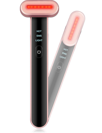 7 in 1 Eye Massager Facial Relaxation, Suitable for Family Travel Outing Eye Massage, Facial Massager, Black