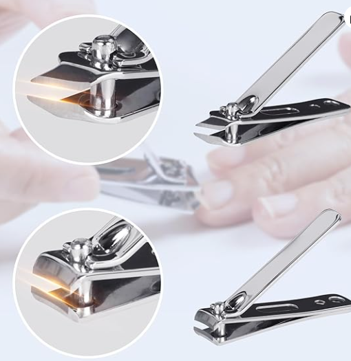 7-Piece Manicure Set for Men & Women - Stainless Steel Nail Clippers Kit with Travel Case, Cuticle Tool & Nail File - Durable Grooming Essentials for Home, Travel, Gifts