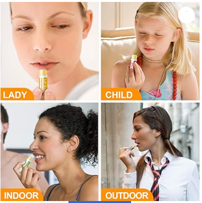 Yopela 28 Pack Natural Lip Balm Bulk with Vitamin E and Coconut Oil - Moisturizing, Soothing, and Repairing Dry and Chapped Lips Valentine's Gift - 14 Flavors - Non-GMO